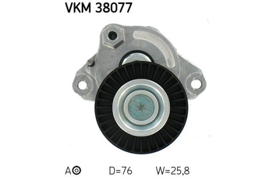 Spännrulle, aggregatrem VKM 38077 SKF, bild 4