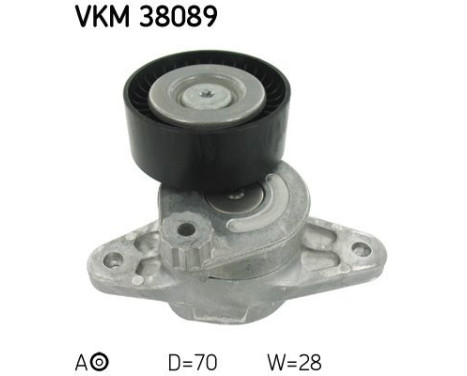 Spännrulle, aggregatrem VKM 38089 SKF