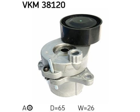 Spännrulle, aggregatrem VKM 38120 SKF