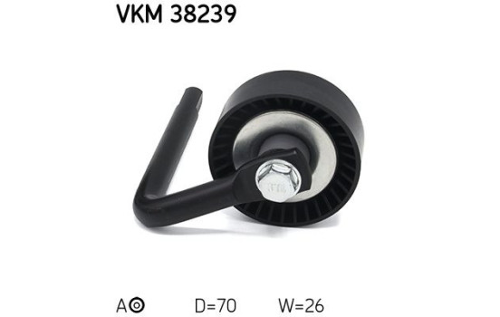 Spännrulle, aggregatrem VKM 38239 SKF