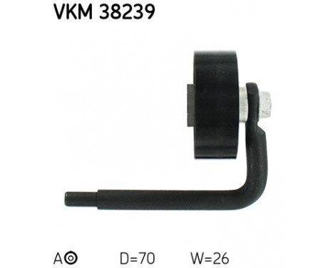 Spännrulle, aggregatrem VKM 38239 SKF, bild 3