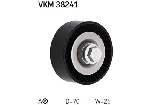 Spännrulle, aggregatrem VKM 38241 SKF, bild 2