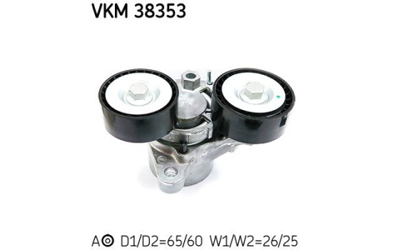 Spännrulle, aggregatrem VKM 38353 SKF
