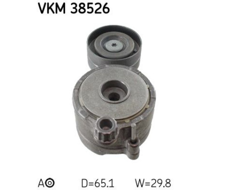 Spännrulle, aggregatrem VKM 38526 SKF