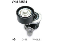 Spännrulle, aggregatrem VKM 38531 SKF