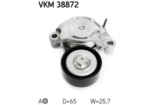 Spännrulle, aggregatrem VKM 38872 SKF
