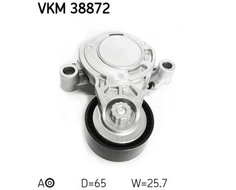 Spännrulle, aggregatrem VKM 38872 SKF, bild 2