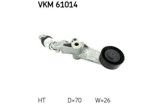 Spännrulle, aggregatrem VKM 61014 SKF