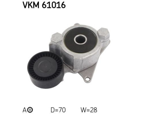Spännrulle, aggregatrem VKM 61016 SKF