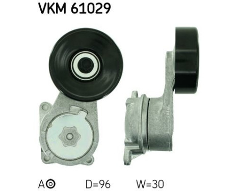 Spännrulle, aggregatrem VKM 61029 SKF