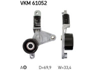 Spännrulle, aggregatrem VKM 61052 SKF