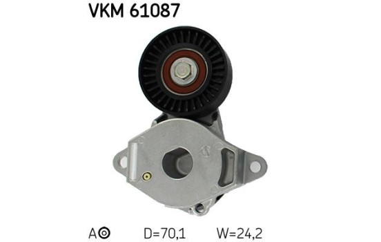 Spännrulle, aggregatrem VKM 61087 SKF, bild 2