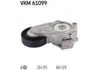 Spännrulle, aggregatrem VKM 61099 SKF