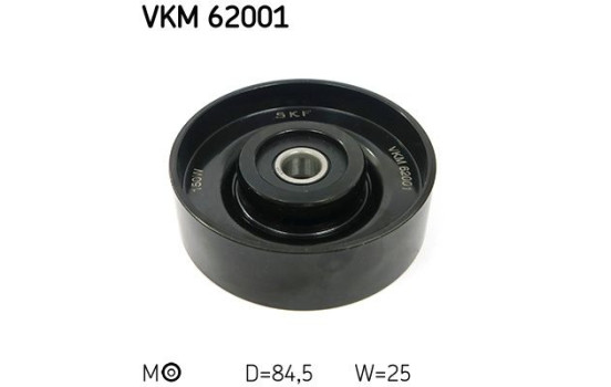 Spännrulle, aggregatrem VKM 62001 SKF