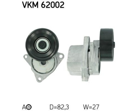 Spännrulle, aggregatrem VKM 62002 SKF