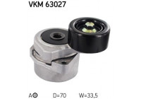 Spännrulle, aggregatrem VKM 63027 SKF