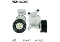 Spännrulle, aggregatrem VKM 64040 SKF