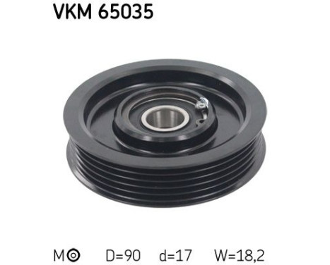 Spännrulle, aggregatrem VKM 65035 SKF