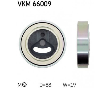 Spännrulle, aggregatrem VKM 66009 SKF