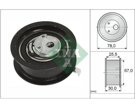 Spännrulle, tandrem 531025130 Ina