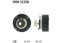 Spännrulle, tandrem VKM 11106 SKF