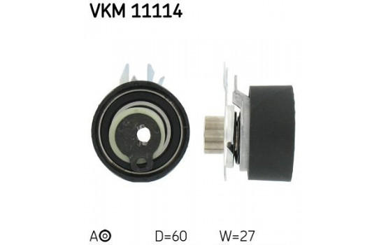 Spännrulle, tandrem VKM 11114 SKF