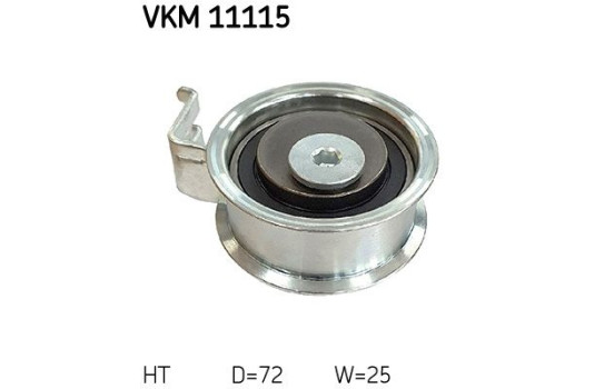 Spännrulle, tandrem VKM 11115 SKF, bild 2