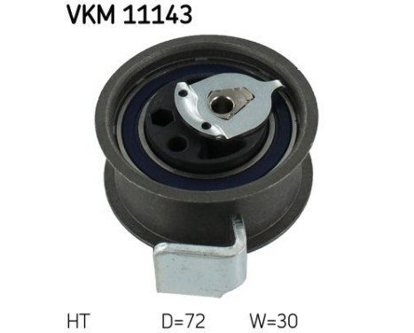 Spännrulle, tandrem VKM 11143 SKF
