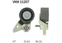 Spännrulle, tandrem VKM 11207 SKF