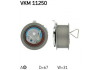 Spännrulle, tandrem VKM 11250 SKF