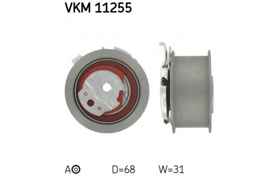 Spännrulle, tandrem VKM 11255 SKF