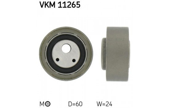 Spännrulle, tandrem VKM 11265 SKF