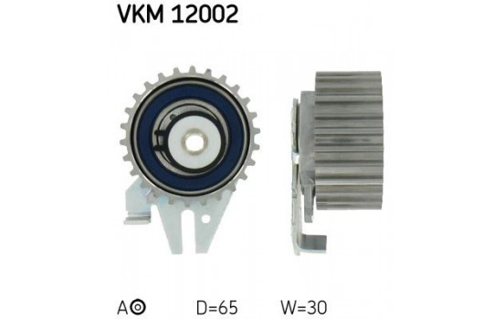Spännrulle, tandrem VKM 12002 SKF