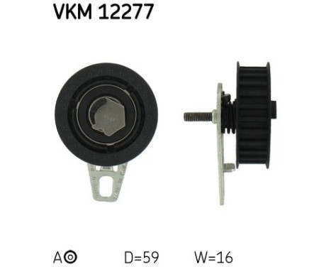 Spännrulle, tandrem VKM 12277 SKF