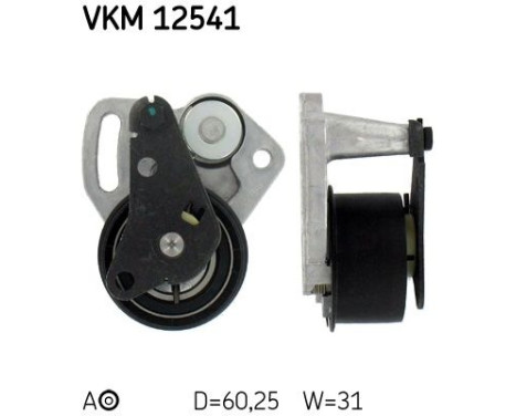 Spännrulle, tandrem VKM 12541 SKF