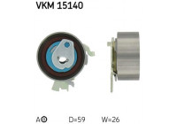 Spännrulle, tandrem VKM 15140 SKF