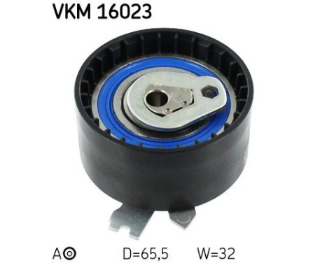 Spännrulle, tandrem VKM 16023 SKF