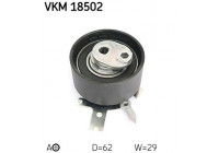 Spännrulle, tandrem VKM 18502 SKF
