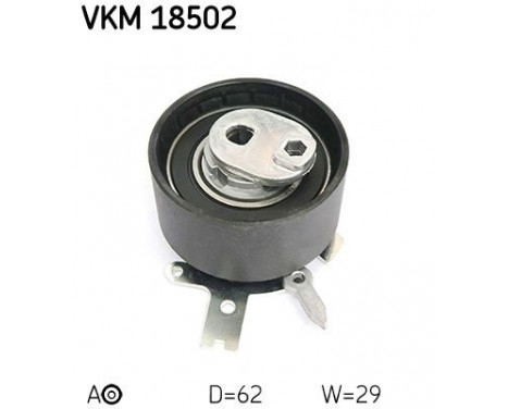 Spännrulle, tandrem VKM 18502 SKF