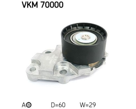 Spännrulle, tandrem VKM 70000 SKF