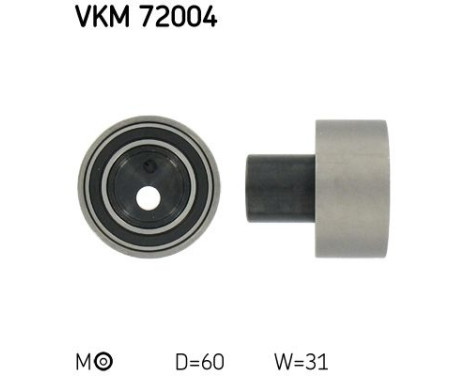 Spännrulle, tandrem VKM 72004 SKF