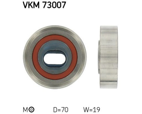 Spännrulle, tandrem VKM 73007 SKF