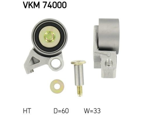 Spännrulle, tandrem VKM 74000 SKF