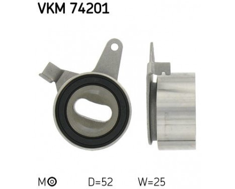 Spännrulle, tandrem VKM 74201 SKF