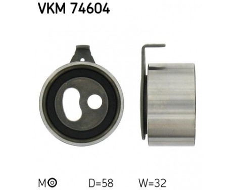 Spännrulle, tandrem VKM 74604 SKF