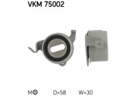 Spännrulle, tandrem VKM 75002 SKF