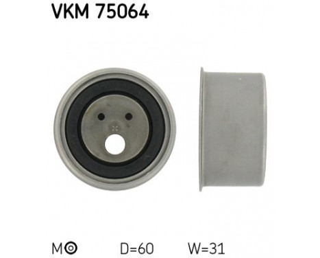 Spännrulle, tandrem VKM 75064 SKF
