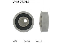 Spännrulle, tandrem VKM 75613 SKF