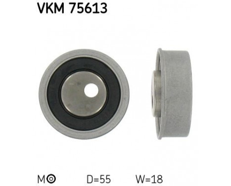 Spännrulle, tandrem VKM 75613 SKF