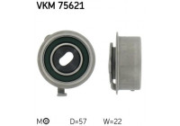Spännrulle, tandrem VKM 75621 SKF